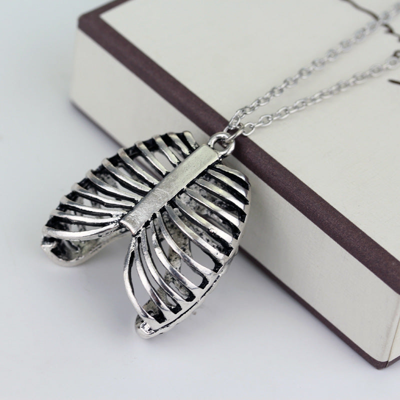 European And American Jewelry Necklace Human Anatomy Pendant Necklace