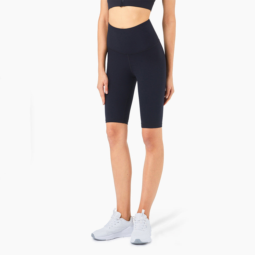 High Waist Tummy Peach Hip Fitness Shorts
