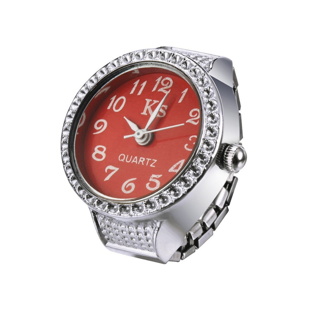 Simple Atmosphere Ring Men And Women Couple Small Jewelry Watch