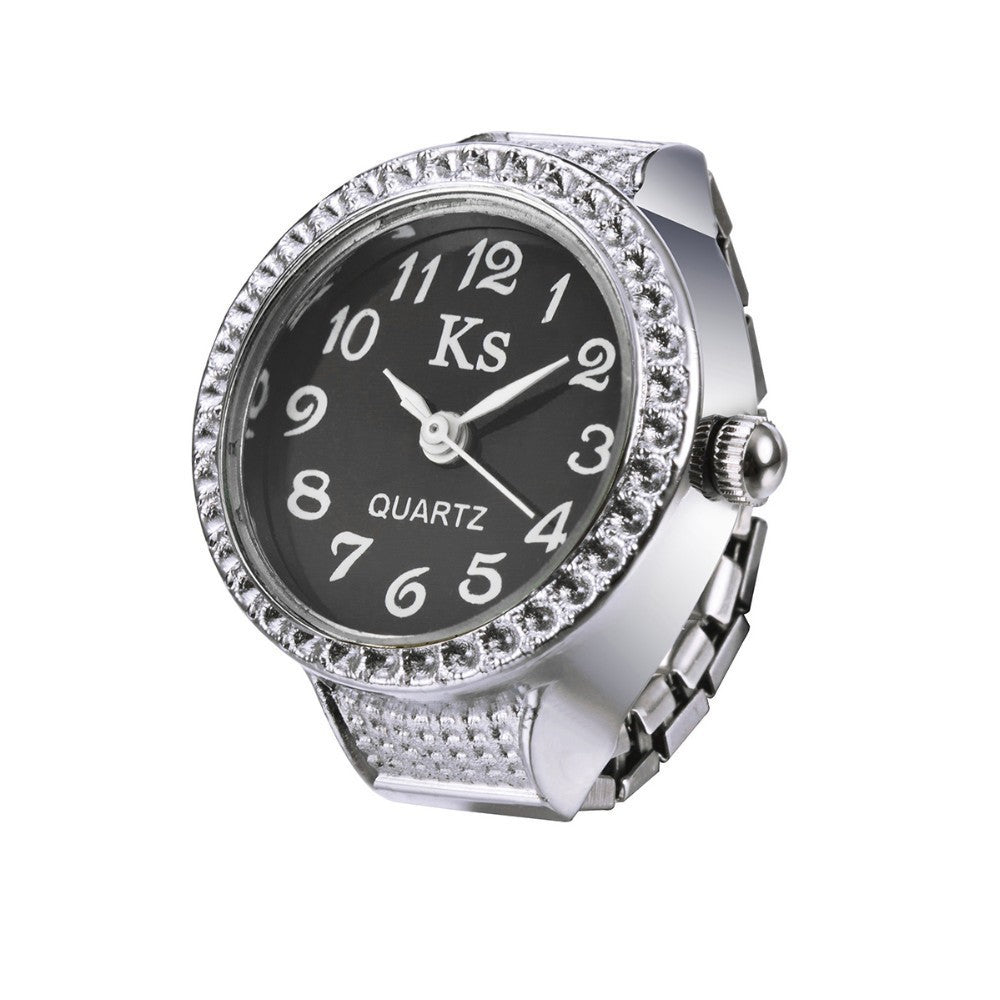 Simple Atmosphere Ring Men And Women Couple Small Jewelry Watch