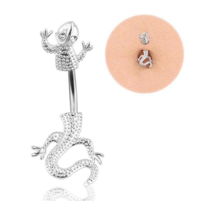 Human body puncture hypoallergenic umbilical nail