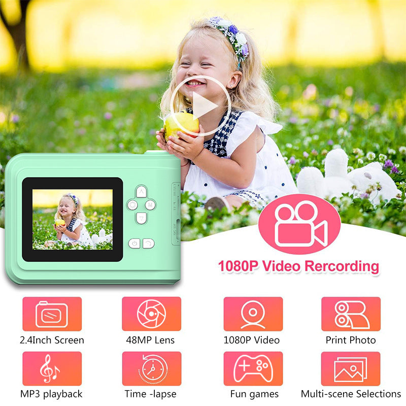Mini Portable Photo Printing Camera