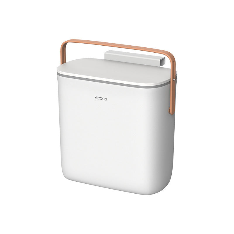 Kitchen Trash Can Wall Mounted Household Cabinet With Lid