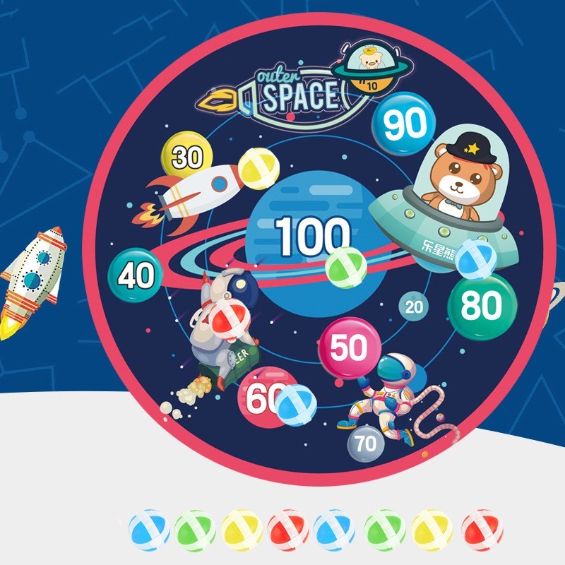 Children's Dart Board Set Dart Target Sticky Throwing Toy