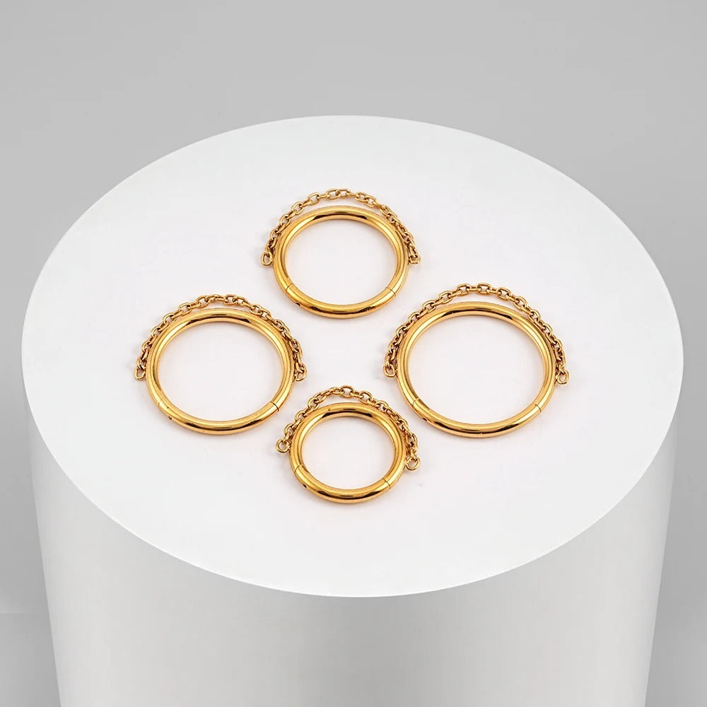 Multi-functional Nose Ring For Human Body Puncture