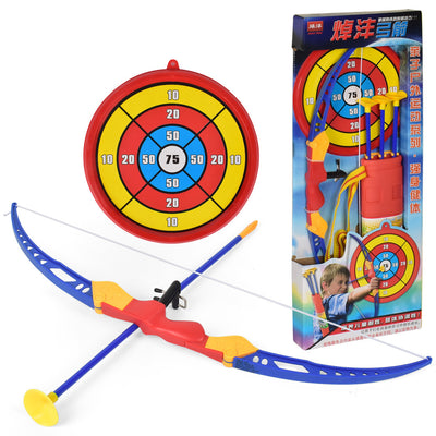 Children's plastic simulation bow and arrow