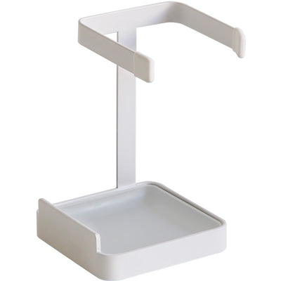 A stand for holding the lid of a pot