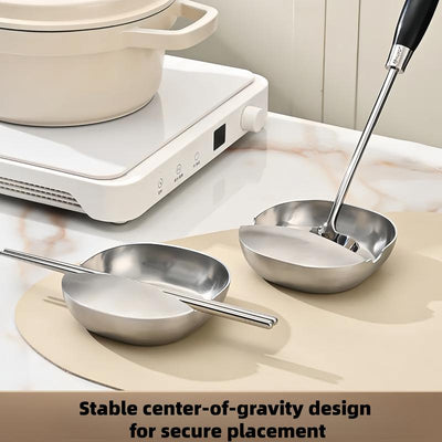 Pot Lid Holder, 1 Count Soup Spoon Rack, Cooking Spatula Rest Holder, Pot Lid Rest Stand, Tableware Storage Rack, Kitchen Supplies