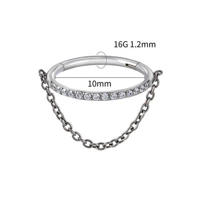 Multi-functional Nose Ring For Human Body Puncture