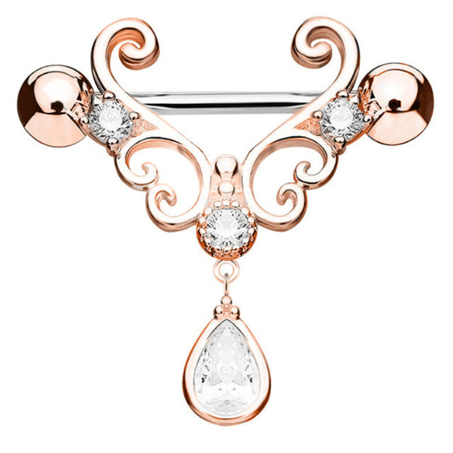 Punk Style Human Body Piercing Stainless Steel Jewelry