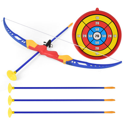 Children's plastic simulation bow and arrow