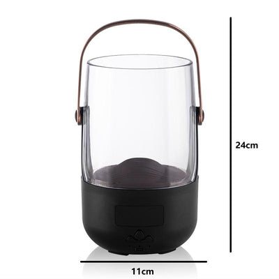 Cozy Nights Redefined 200ML Vintage Flame Diffuser with Programmable Aromatherapy & Safety Auto-Off