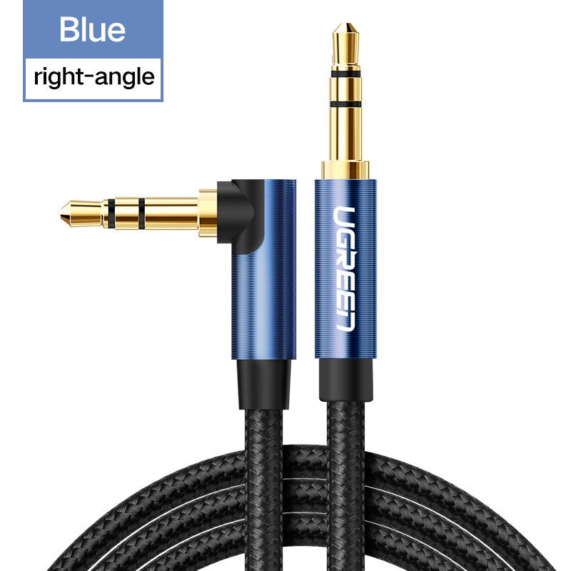 Aux vehicle audio cable