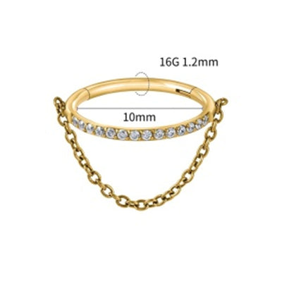 Multi-functional Nose Ring For Human Body Puncture