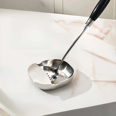 Pot Lid Holder, 1 Count Soup Spoon Rack, Cooking Spatula Rest Holder, Pot Lid Rest Stand, Tableware Storage Rack, Kitchen Supplies