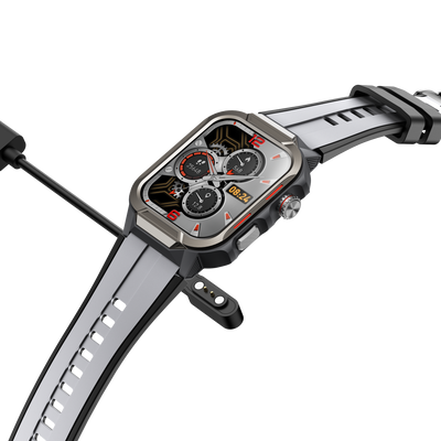 Smart Watch for Men 3ATM Waterproof Smartwatch 1.96 inch screen for Android and iOS Phones Fitness Tracker Watch with 100+ Sports Modes