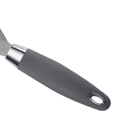 Stainless Steel Kitchen Utensils Set With Rubber Plastic Handle