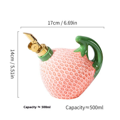 Household Creative Kitchen Utensils Seasoning Bottle Ceramic