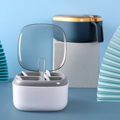 Multi-cell Household Kitchen Seasoning Jar With Lid