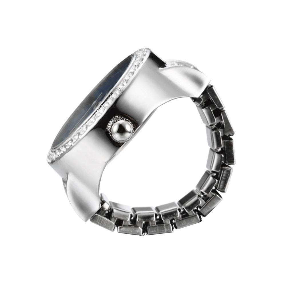Simple Atmosphere Ring Men And Women Couple Small Jewelry Watch