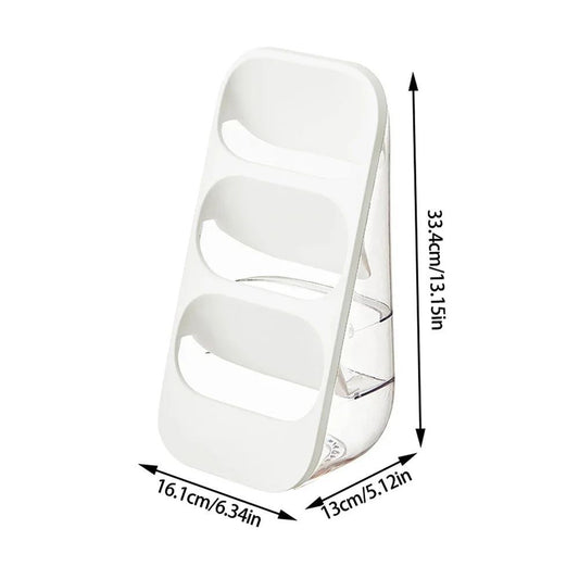 Chopsticks Storage Box Holder 3 Layers Spoon Fork Container Drain Rack Kitchen Utensil Drying Stand Organizer Tableware Tube