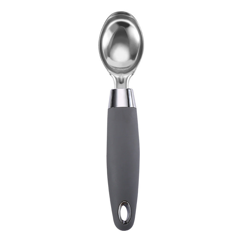 Stainless Steel Kitchen Utensils Set With Rubber Plastic Handle