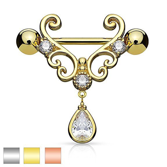 Punk Style Human Body Piercing Stainless Steel Jewelry