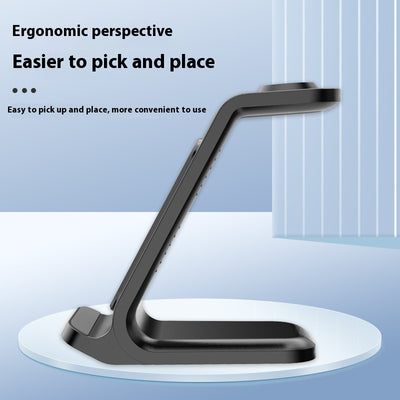 Multifunctional Three-in-one Wireless Charger Electrical Appliance Stand Desktop Vertical 15W Fast Charge Wireless Charger